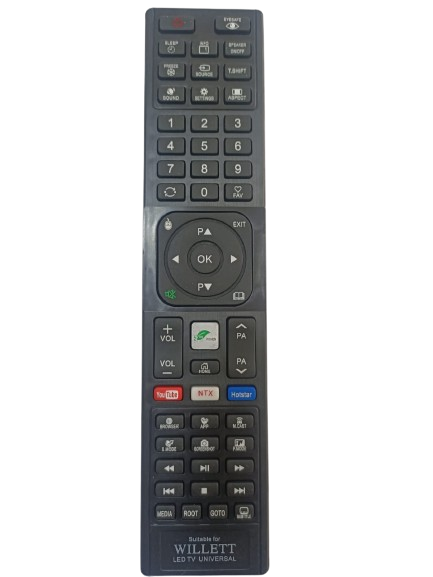 WILLETT LED TV UNIVERSAL REMOTE