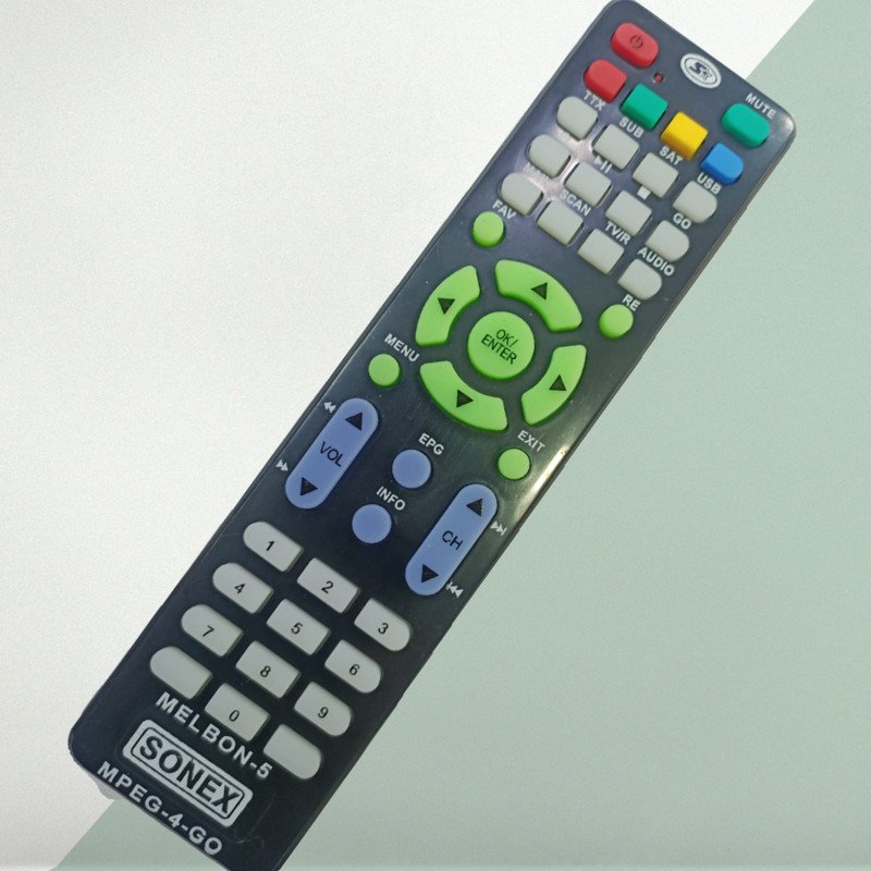MELBON -5 MPEG-4-GO SET TOP BOX COMPATIBLE REMOTE
