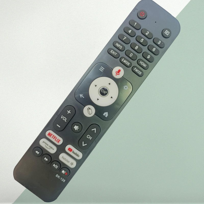 CROWN SMART LED TV COMPATIBLE REMOTE WITH MOUSE BUTTON NON VOICE