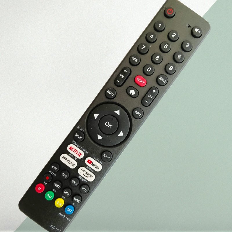 ELISTA SMART TV COMPATIBLE REMOTE WITH SHIFT BUTTON NON VOICE