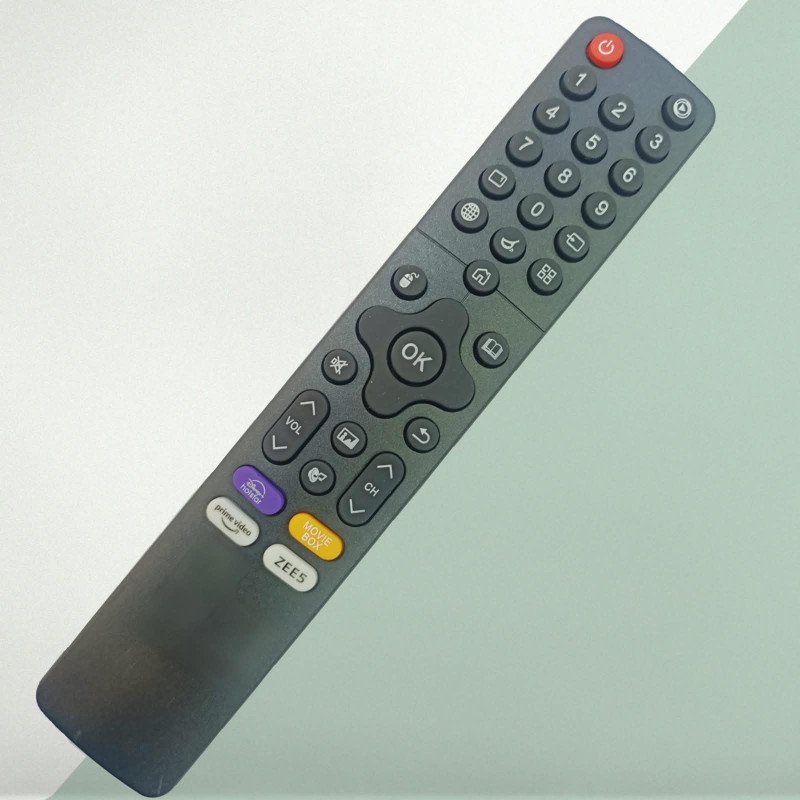 MULTI SMART TV COMPATIBLE REMOTE WITH ORANGE MOVIE BOX BUTTON