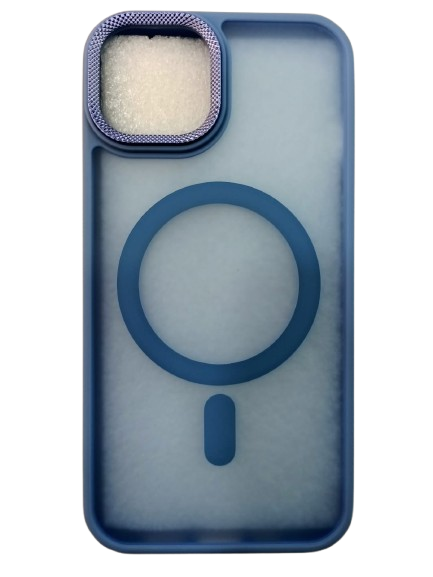 IPHONE 13 BLUE COVER WITH WIRELESS CHARGING SUPPORT