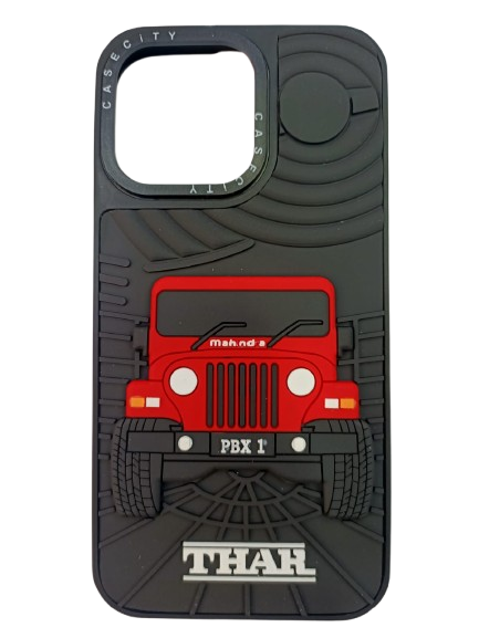 CASTIFY MOBILE COVER FOR IPHONE 13 PRO BLACK & RED