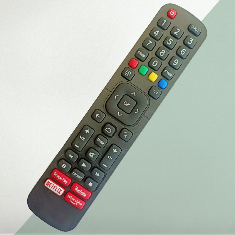 VU TV COMPATIBLE REMOTE PLAY MODEL NON VOICE