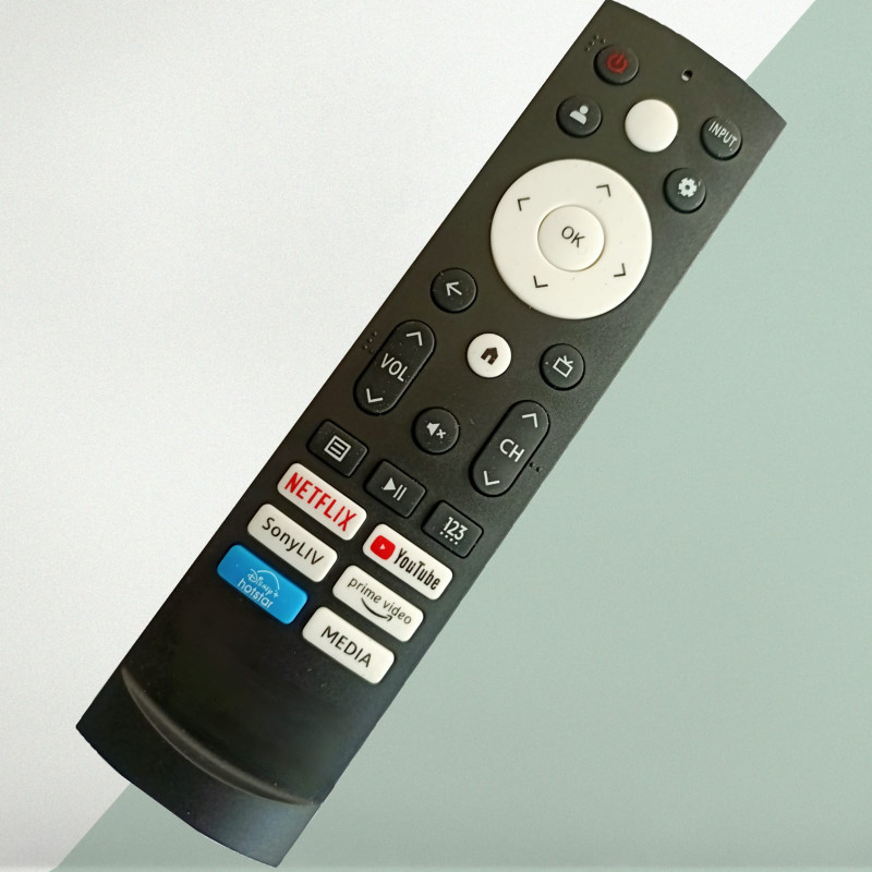 HISENSE TV COMPATIBLE REMOTE ROUND NON VOICE